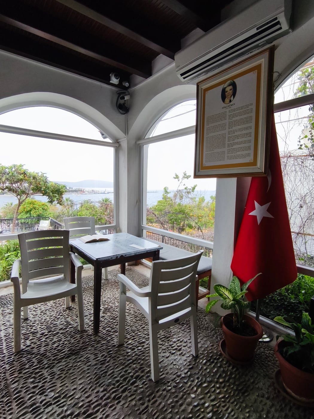Zeki Müren Sanat Müzesi’nden Bodrum manzarası